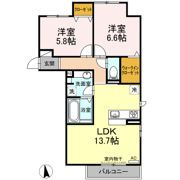 マシェリS Ⅲの間取り画像