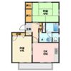 グリーンパークはやの A棟の間取り画像