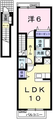 ホーリー ビサイドの間取り画像
