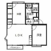 サンハイツの間取り画像