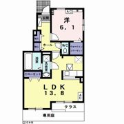 プロムナード花水木Ⅰの間取り画像