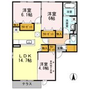 レジデンス小野の間取り画像