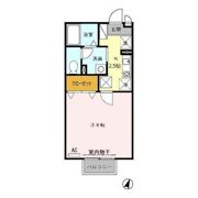 ルミエール Bの間取り画像