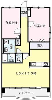 Lotos Blume I（ロートスブルーメ）の間取り画像