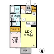 D’grance三塚（ﾃﾞｨｰｸﾞﾗﾝｾﾐﾂﾂﾞｶ）の間取り画像