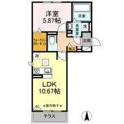 Estate（エスターテ）の間取り画像