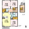 ラフィーネ・デュオⅡ C棟の間取り画像