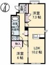 グランマスト新品治の間取り画像
