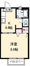 シャーメゾンSACHI Cの間取り画像
