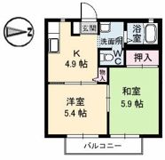 ラフォーレ アダチの間取り画像