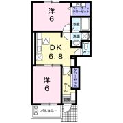 STARRY NOON Ⅰの間取り画像
