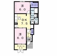 セレノ ディモーラ Ⅰの間取り画像