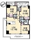 グランマスト富安の間取り画像