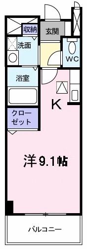 Zero－Twoの間取り画像