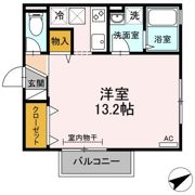 リバーポートユウの間取り画像