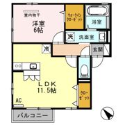 セジュールアルファ A棟の間取り画像