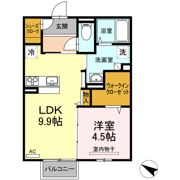 ラルジェ A棟の間取り画像