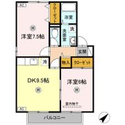 エスポワール松本 D棟の間取り画像