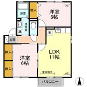 ボナール・Kei 弐番館の間取り画像