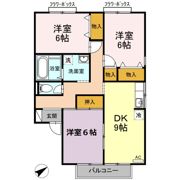 メルグランデ B棟の間取り画像