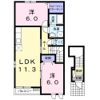 ベル オーブ Sの間取り画像