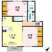 デュランタの間取り画像