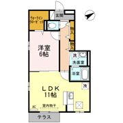 サウスグラースの間取り画像
