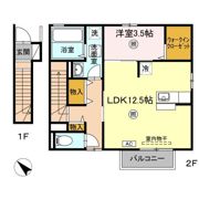 クラルテの間取り画像