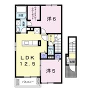 ブリッサ Aの間取り画像