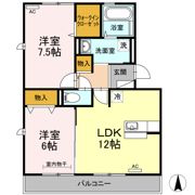 ヴィータ フェリーチェの間取り画像