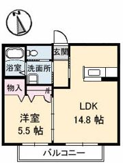 グランフルールの間取り画像