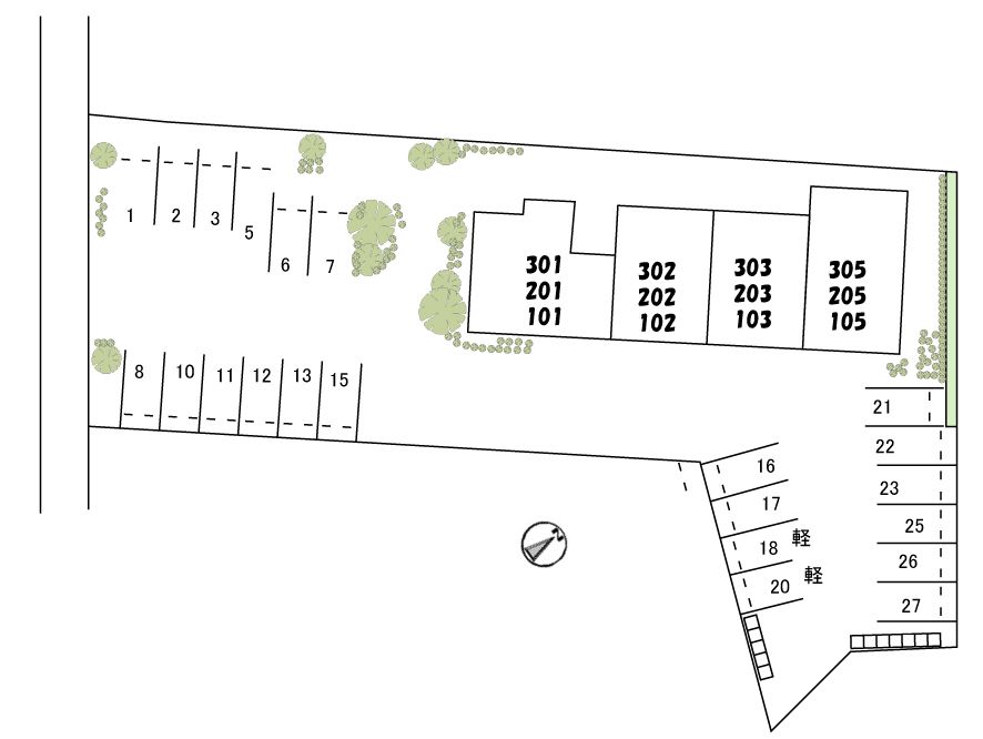 駐車場
