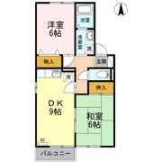 ハイツ ポプラの間取り画像