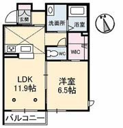 シャーメゾン祗園の間取り画像