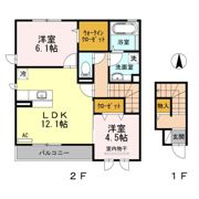 Mel-Courtの間取り画像