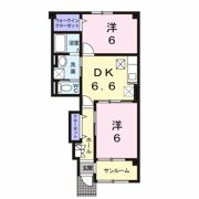 グランソレイユAの間取り画像