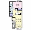ウィンド ホライズン Aの間取り画像