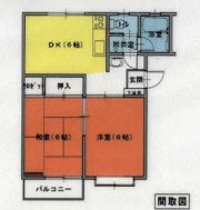 コーポY.S.Kの間取り画像