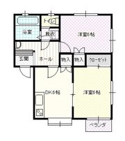 メゾンアスカ Aの間取り画像