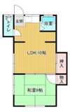 コーポグリーンハウスの間取り画像