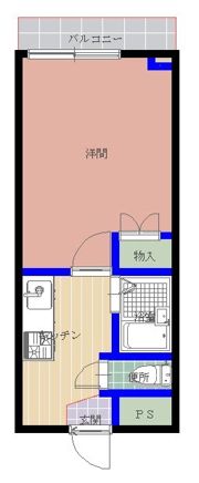 ルミエール東朝日町の間取り画像