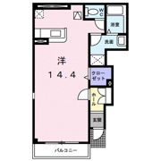 サウスコートⅠ Dの間取り画像