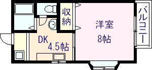 ルグランA棟の間取り画像