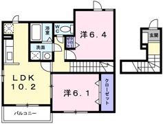 マン ウンド フラウ Bの間取り画像