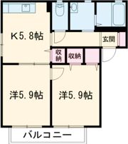 オネストAの間取り画像