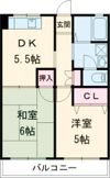 ラフォーレの間取り画像