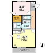 プレヴェール南林間の間取り画像