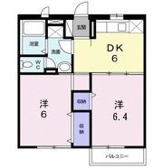 ソレアードⅡの間取り画像