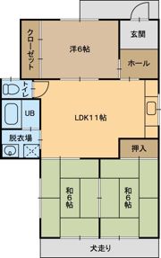 杉原アパートの間取り画像