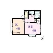 ヴィラ上塩冶の間取り画像